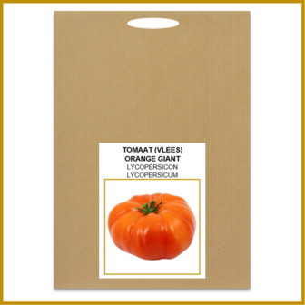 TOMAAT (VLEES) - GIANT ORANGE - ZADEN