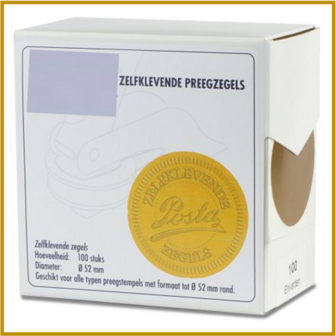 WATERMERKZEGEL 32 - &Oslash;52 MM - GOUD - MAT