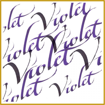 KALLIGRAFIE INKT 09 - VIOLET