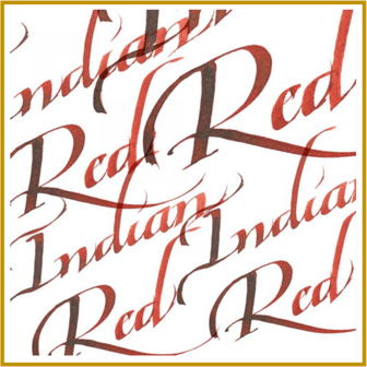 KALLIGRAFIE INKT 08 - INDISCH ROOD