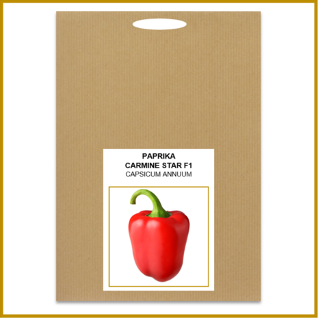 PAPRIKA - CARMINE STAR F1 - ZADEN